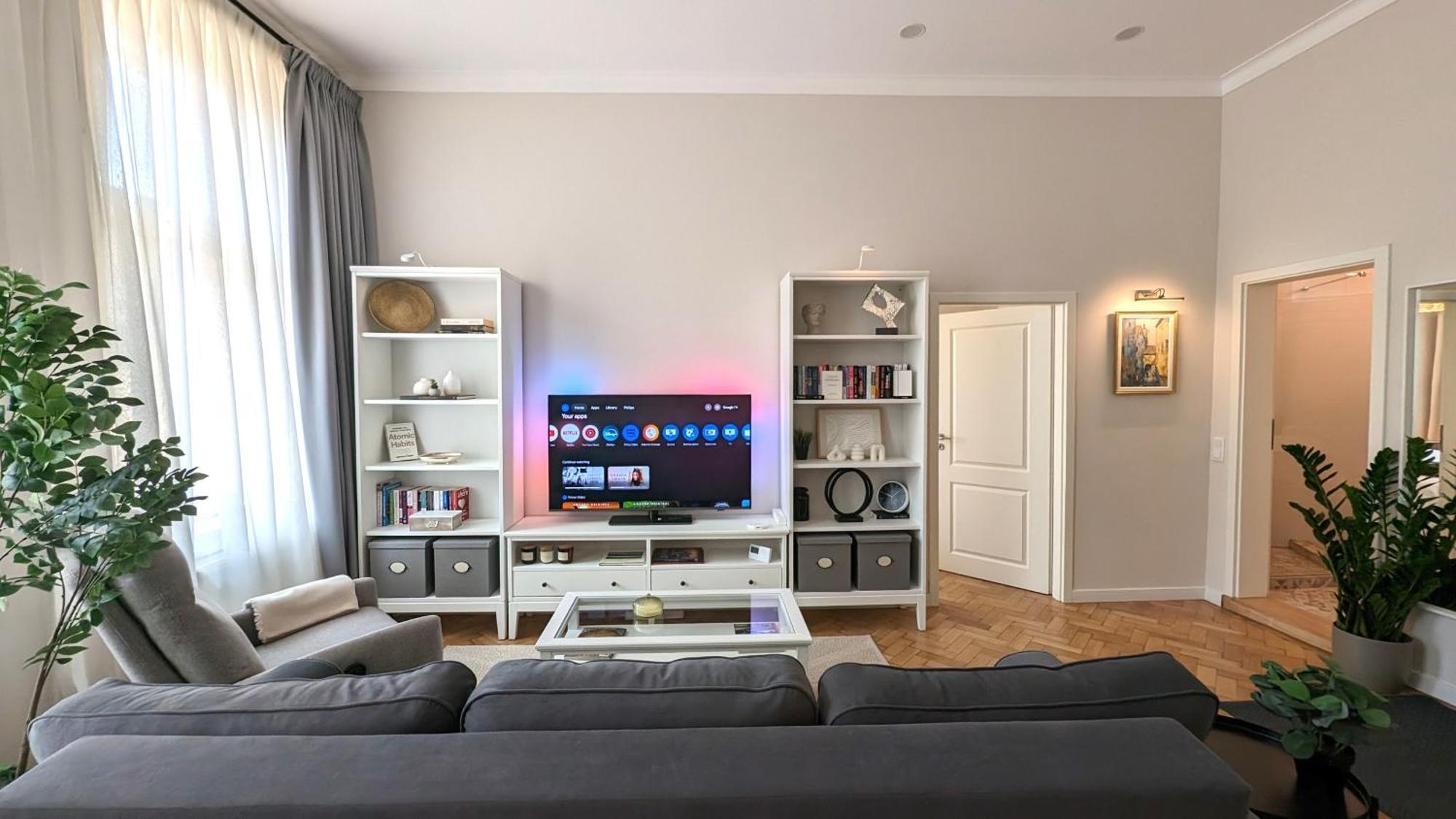 Apartment In Historic Center, Quiet Area, Ac Sibiu Eksteriør bilde