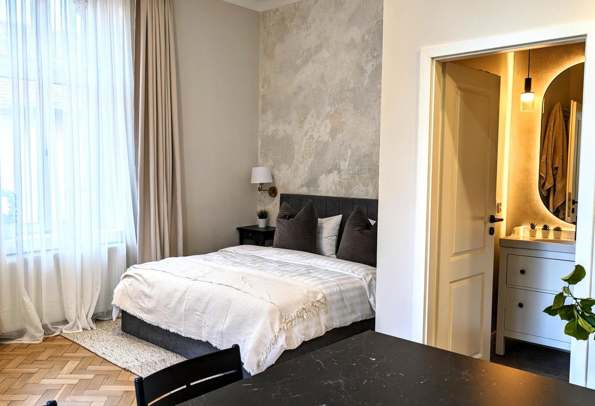 Apartment In Historic Center, Quiet Area, Ac Sibiu Eksteriør bilde