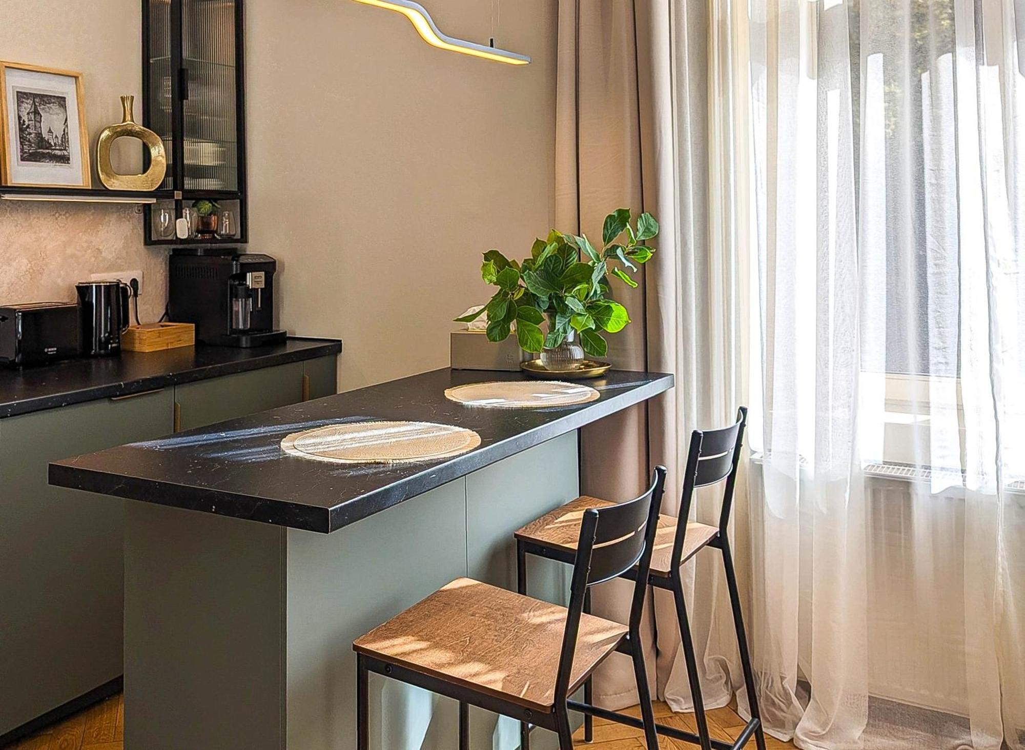 Apartment In Historic Center, Quiet Area, Ac Sibiu Eksteriør bilde