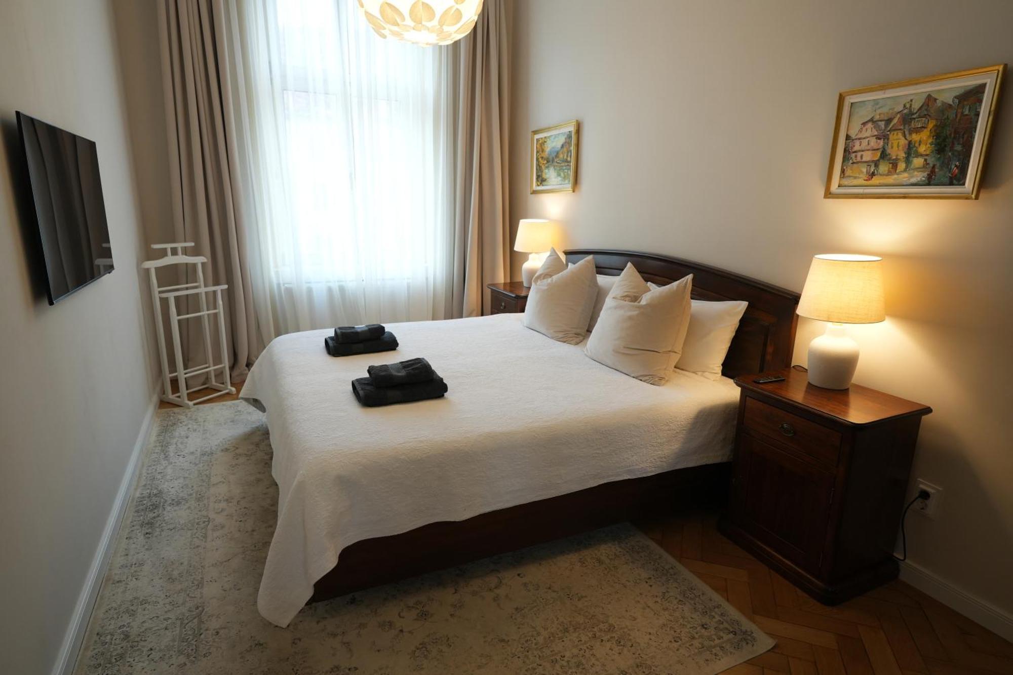 Apartment In Historic Center, Quiet Area, Ac Sibiu Eksteriør bilde
