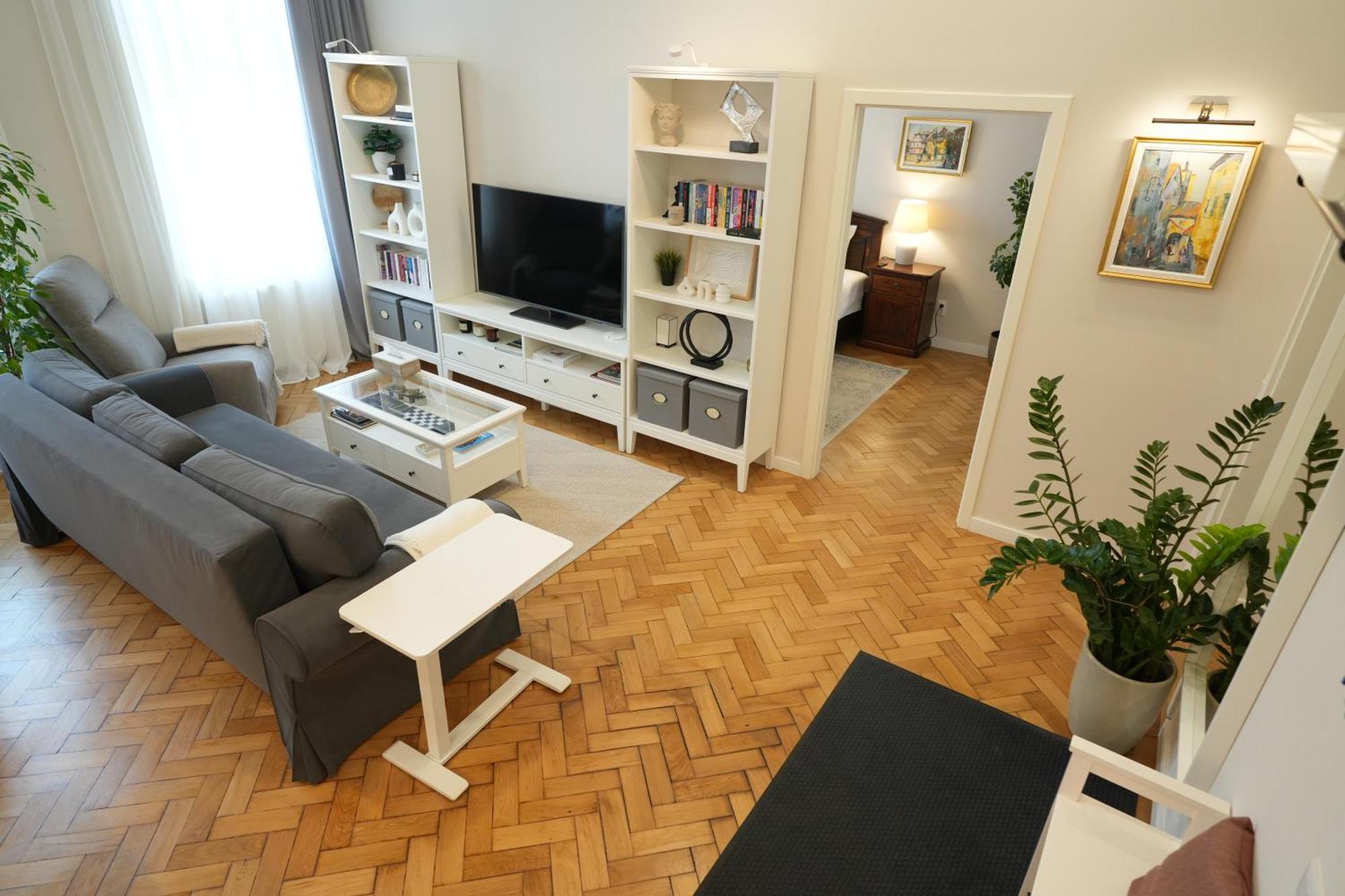 Apartment In Historic Center, Quiet Area, Ac Sibiu Eksteriør bilde